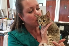 Judie and kitty
